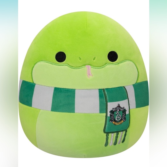 Squishmallow Harry Potter Slytherin Snake Plush 10 inch - Picture 1 of 4